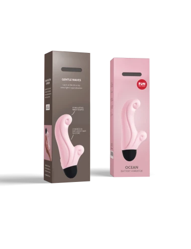 Ocean - Mini Vibromasseur rabbit - Baby rose