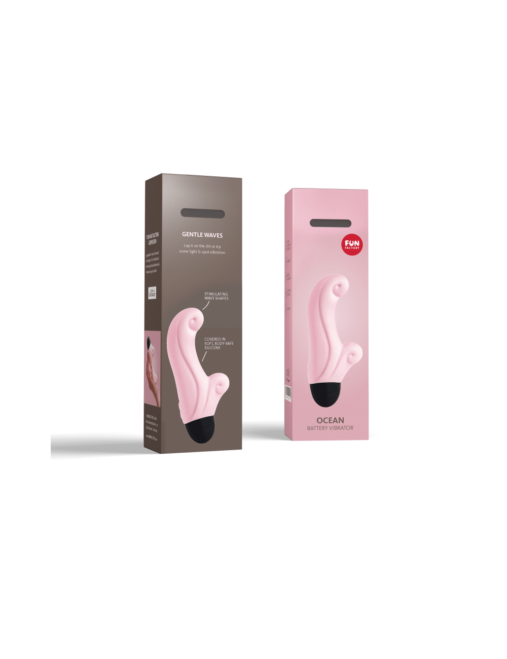 Ocean - Mini Vibromasseur rabbit - Baby rose Ocean - Mini Vibromasseur rabbit - Baby rose