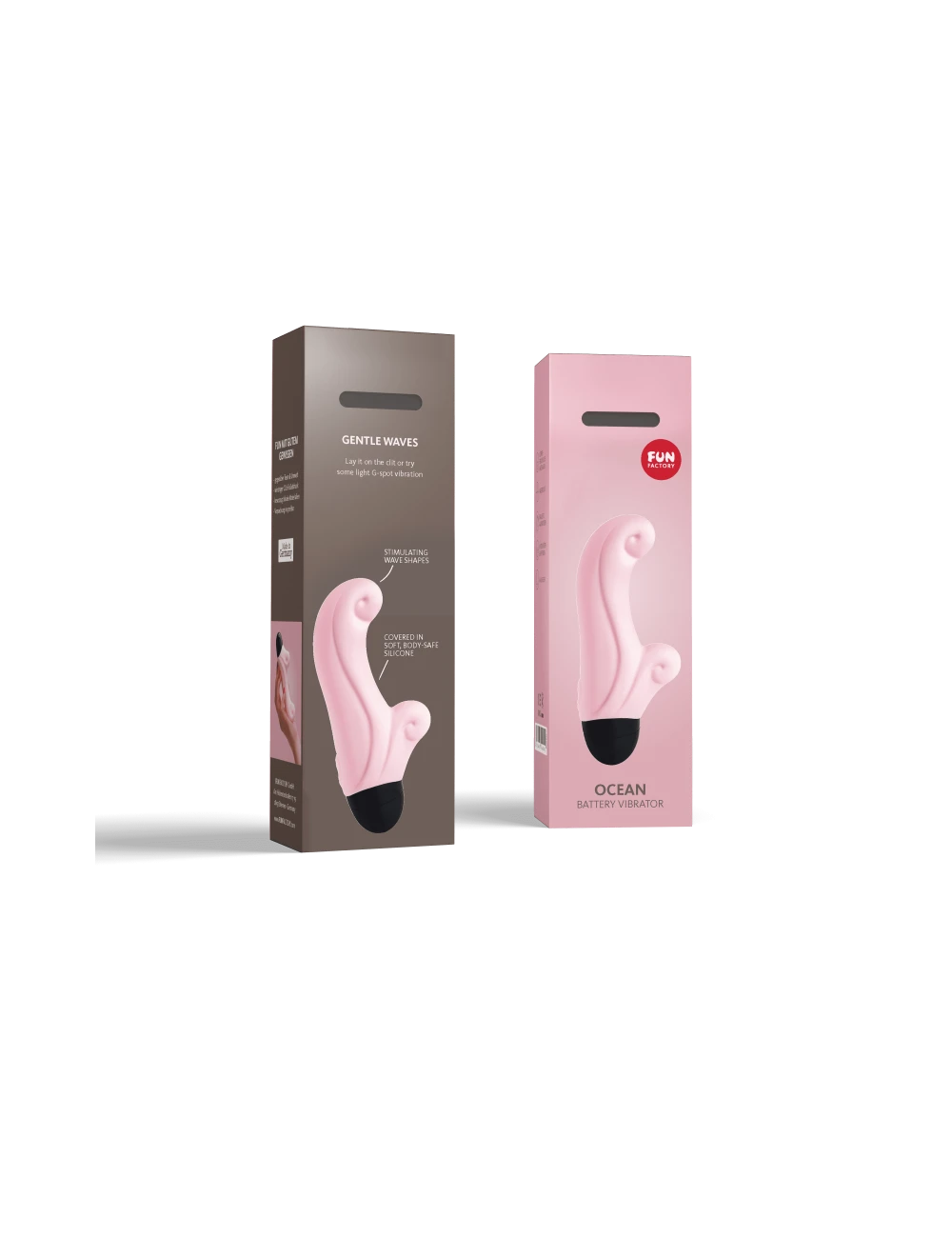 Ocean - Mini Vibromasseur rabbit - Baby rose Ocean - Mini Vibromasseur rabbit - Baby rose