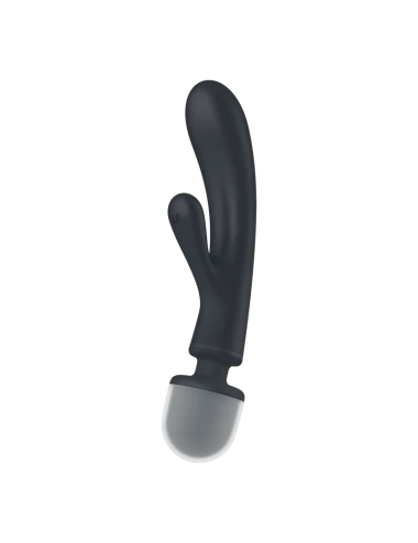 ECHANTILLON  Triple lover Rabbit et Wand Satisfyer - Noir