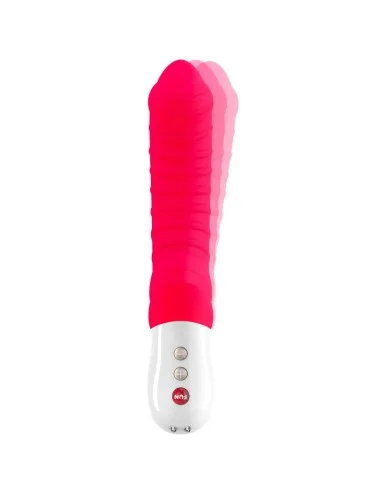 Tiger - Vibromasseur strié - Rouge indien
