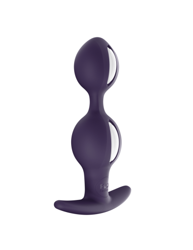 B Balls duo - Plug - Violet et blanc