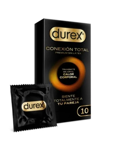 DUREX - CONNEXION TOTALE ULTRA FINE PLUS SANS LATEX 10 UNITÉS
