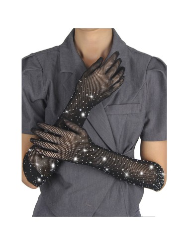 SUBBLIME - 957469GANTS SHINE TRANSPARENTS NOIRS S/M