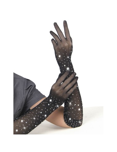 SUBBLIME - 957469GANTS SHINE TRANSPARENTS NOIRS S/M