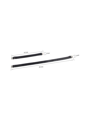 SUBBLIME - 957476 BOUCLES RÉGLABLES NOIRES