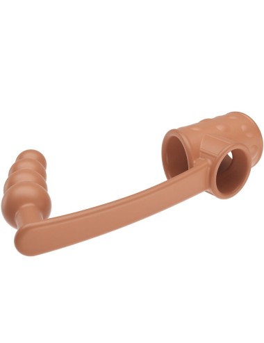 PRETTY LOVE - MANCHON PÉNIS AVEC PLUG ANAL NATUREL