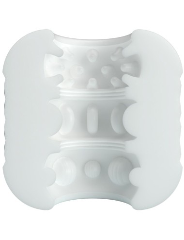 PRETTY LOVE - MASTURBATEUR HOMME CRYSTLE BLANC