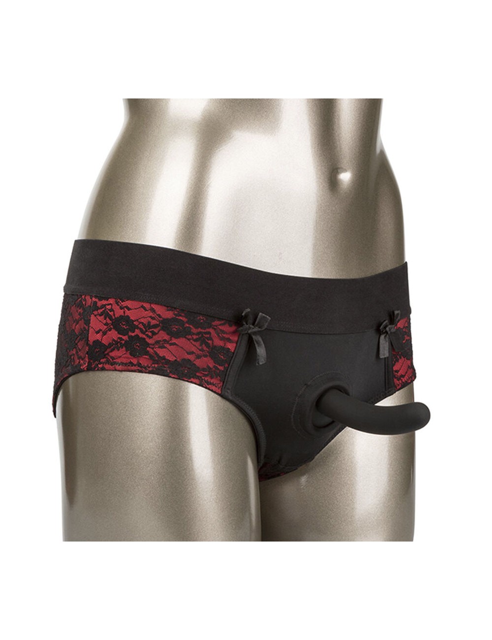 CALEXOTICS - SCANDAL ENSEMBLE DE CULOTTES SANS ENTREJAMBE AVEC GODE TAILLE L/XL CALEXOTICS - SCANDAL ENSEMBLE DE CULOTTES SANS ENTREJAMBE AVEC GODE TAILLE L/XL