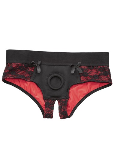 CALEXOTICS - SCANDAL ENSEMBLE DE CULOTTES SANS ENTREJAMBE AVEC GODE TAILLE L/XL