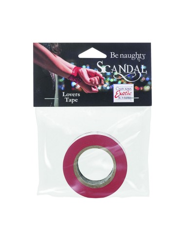 CALEXOTICS - SCANDAL RUBAN ADHÉSIF ROUGE