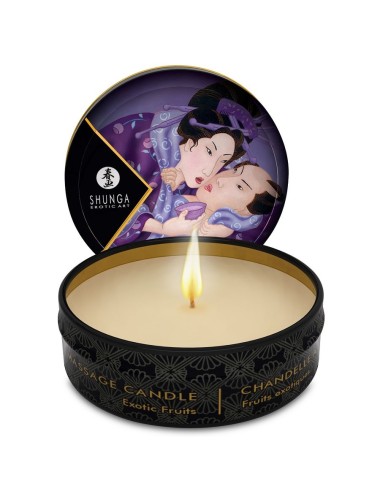 SHUNGA - MINI CARESSE À LA BOUGIE PRÉSENTOIR BOUGIES DE MASSAGE 24 UNITÉS