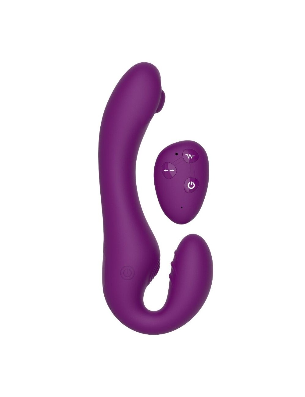 XOCOON - VIBRATEUR SANS STRAPLESS 2 EN 1 AVEC TÉLÉCOMMANDE VIOLET XOCOON - VIBRATEUR SANS STRAPLESS 2 EN 1 AVEC TÉLÉCOMMANDE VIOLET
