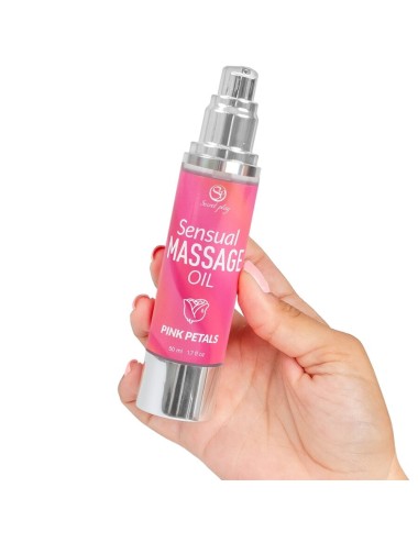 SECRETPLAY - HUILE DE MASSAGE PÉTALES DE ROSES