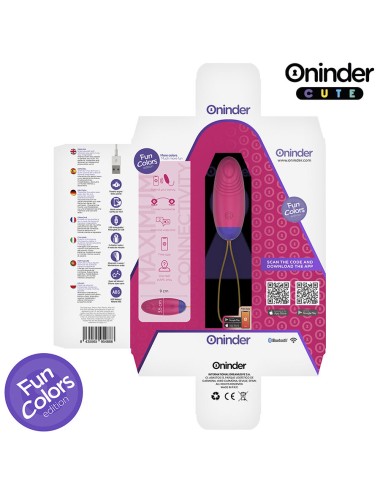 ONINDER CUTE - ŒUF EN SILICONE À VIBRATION ET À ONDE AMOUREUX - APPLICATION GRATUITE DANS LE MONDE ENTIER