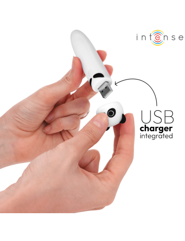 INTENSE - POH PANDA BULLET VIBRANT RECHARGEABLE USB 10 X 2,2 CM