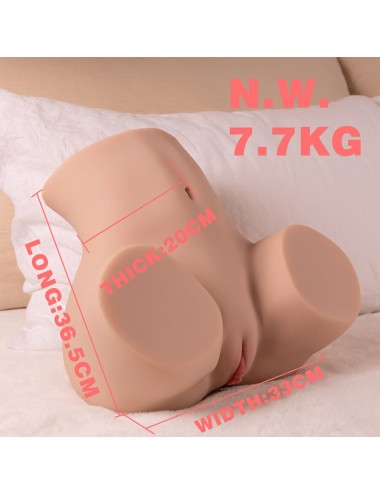 XISE - DANAE - Masturbateur vaginal réaliste avec vibrations multi-positions