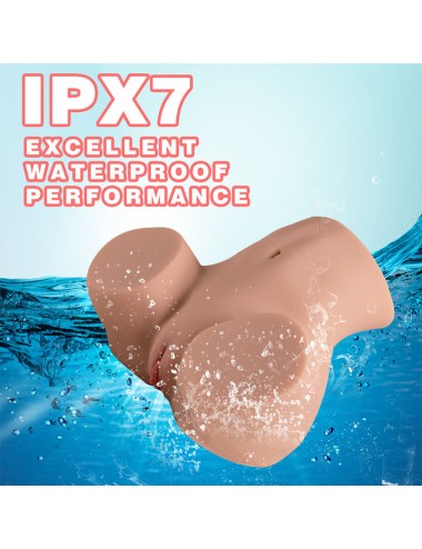XISE - DANAE - Masturbateur vaginal réaliste avec vibrations multi-positions