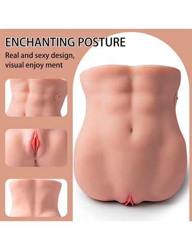 XISE - LYDIA MASTURBATEUR VAGIN FÉMININ AVEC POUSSÉE 25 CM