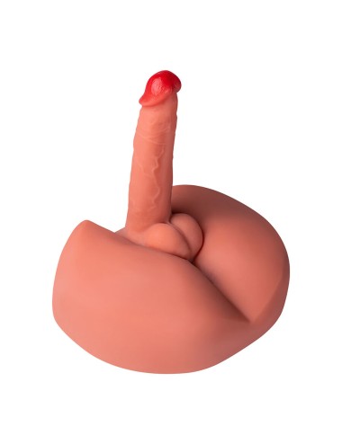 XISE - MASTURBATEUR GODE RÉALISTE HONEY AVEC VIBRATION 25 CM