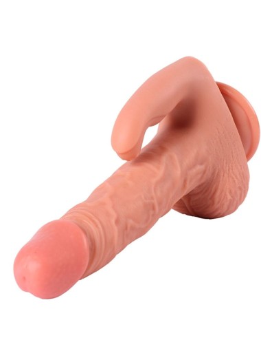 SHEQU - HAYDEN DILDO ET STIMULATEUR DE CLITORIS AVEC VIBRATION ET TÉLÉCOMMANDE 16 CM