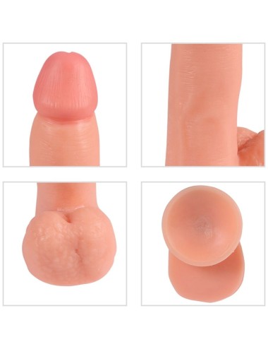 SHEQU - ADAM VIBRATEUR DILDO AVEC TÉLÉCOMMANDE 21 CM
