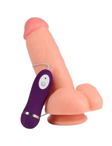 SHEQU - DILDO VIBRATEUR RED EAGLE AVEC TÉLÉCOMMANDE 17 CM
