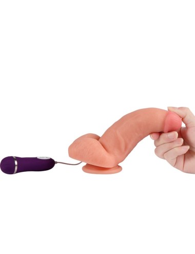 SHEQU - DILDO VIBRATEUR RED EAGLE AVEC TÉLÉCOMMANDE 17 CM