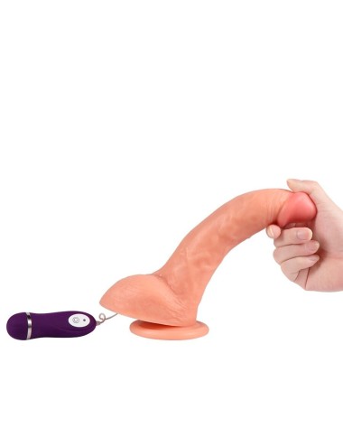 SHEQU - BEAST DILDO VIBRANT AVEC TÉLÉCOMMANDE 24,5 CM