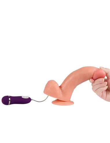 SHEQU - PHANTOM DILDO VIBRANT AVEC TÉLÉCOMMANDE 20 CM
