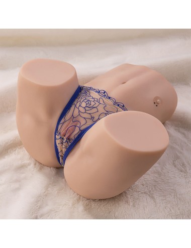 XISE - MAYA MASTURBATEUR RÉALISTE VAGIN ET ANUS SUÇANT AVEC VIBRATIONS ET ONDES STIMULANTES 4,5 KG