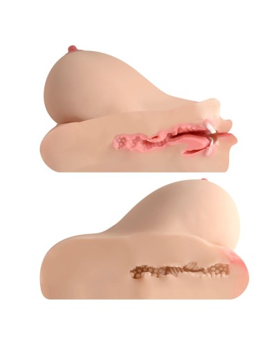 XISE - JALOME MASTURBATEUR 3 EN 1 VAGIN, BOUCHE ET POITRINE