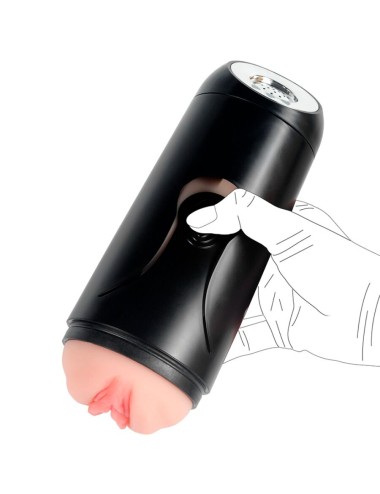 SHEQU - MASTURBATEUR VAGIN FANNY AVEC VIBRATION