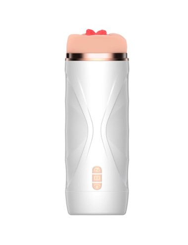 SHEQU - MASTURBATEUR VAGIN RILEY AVEC VIBRATIONS ET ONDES STIMULANTES