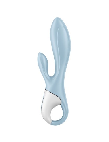 SATISFYER - AIR PUMP BUNNY 1 VIBRATEUR GONFLABLE LAPIN BLEU