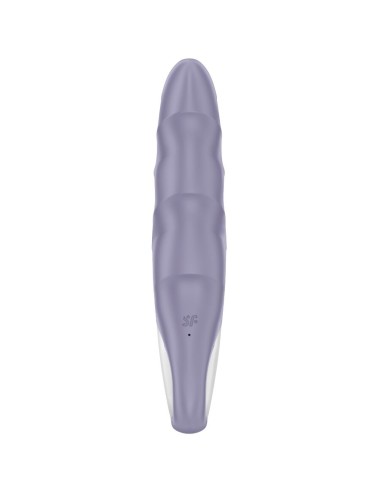 SATISFYER - VIBRATEUR À POMPE À AIR 1 VIBRATEUR GONFLABLE POUR POINT G VIOLET