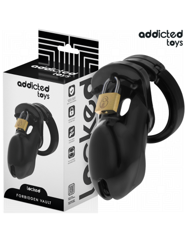 ADDICTED TOYS LOCKED - CAGE À PÉNIS INTERDITE 10 CM