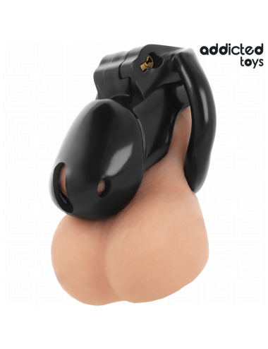 ADDICTED TOYS LOCKED - CAGE À PÉNIS MINDNIGHT CELL TAILLE S 4.8 CM