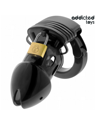 ADDICTED TOYS LOCKED - CAGE À PÉNIS CHASTETÉ PROFONDEUR 7