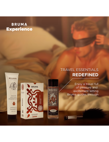 BRUMA XPERIENCE - KIT TENTATION DE TARTE AMÉRICAINE DOUCE AVEC AMPLIFICATEUR D'ORGASME