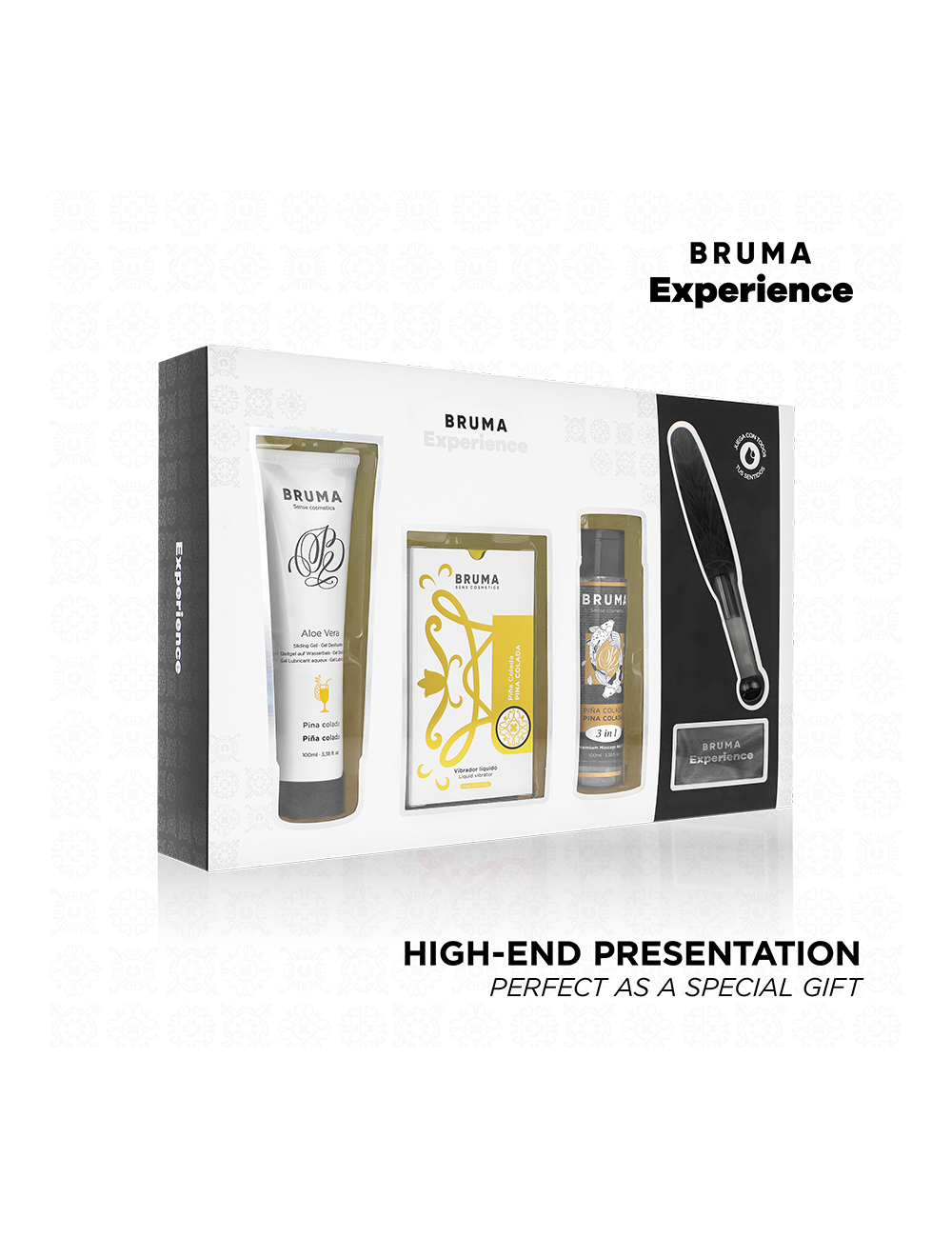 BRUMA XPERIENCE - KIT VIBRO-ORGASMIQUE PINA COLADA TENTATION DOUCE BRUMA XPERIENCE - KIT VIBRO-ORGASMIQUE PINA COLADA TENTATION DOUCE