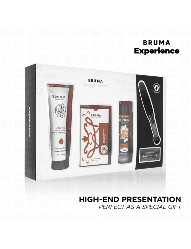 BRUMA XPERIENCE - KIT TENTATION DOUCE GÂTEAU AMÉRICAIN VIBRO-ORGASMIQUE