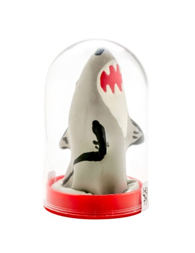 CONDOMERIE - PRÉSERVATIFS FANTAISIE PEINTS À LA MAIN MODÈLE REQUIN 1