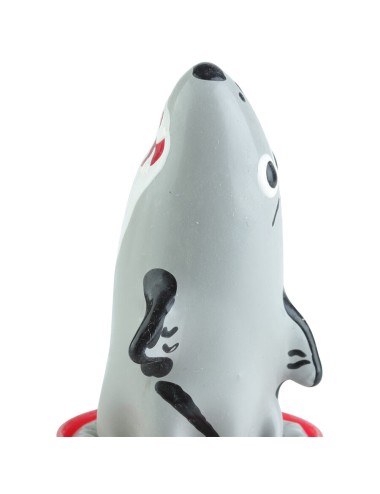 CONDOMERIE - PRÉSERVATIFS FANTAISIE PEINTS À LA MAIN MODÈLE REQUIN 1