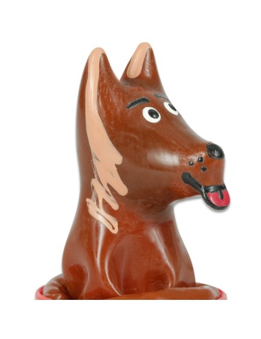 CONDOMERIE - PRÉSERVATIFS FANTAISIE PEINTS À LA MAIN EN FORME DE CHIEN
