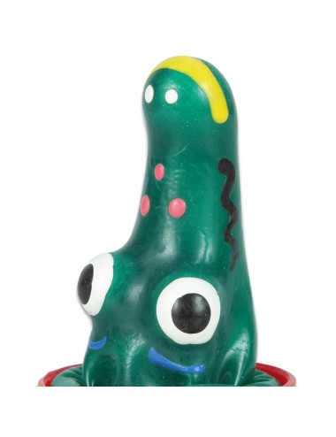 CONDOMERIE - PRÉSERVATIFS FANTAISIE PEINTS À LA MAIN MODÈLE CROCODILE 1