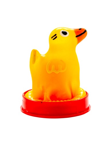 CONDOMERIE - PRÉSERVATIFS FANTAISIE PEINTS À LA MAIN EN FORME DE CANARD