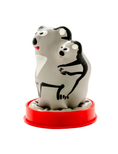 CONDOMERIE - PRÉSERVATIFS FANTAISIE PEINTS À LA MAIN KOALA + YOUNG