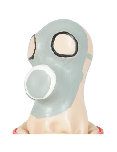 CONDOMERIE - PRÉSERVATIFS FANTAISIE PEINTS À LA MAIN MASQUE À GAZ