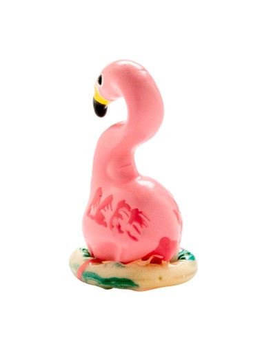 CONDOMERIE - PRÉSERVATIFS FANTAISIE PEINTS À LA MAIN ROSE FLAMANT